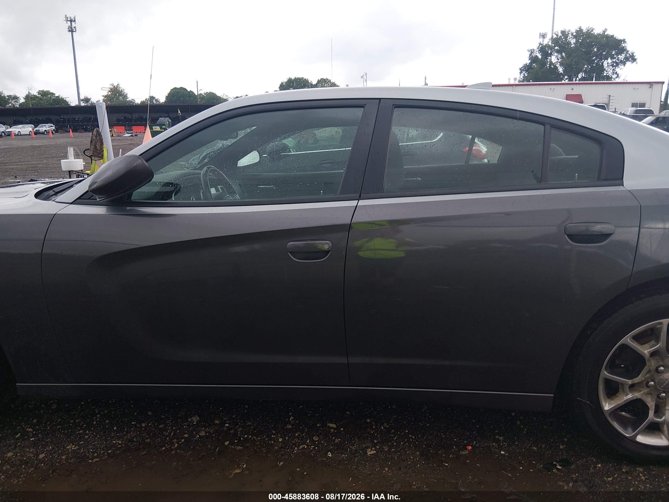 2015 Dodge Charger Sxt Gray vin: 2C3CDXJG4FH863852