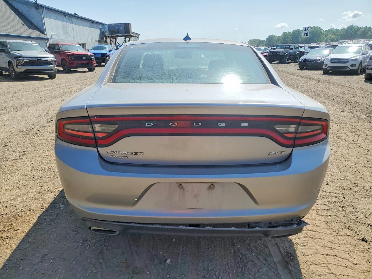 2015 Dodge Charger Sxt Silver vin: 2C3CDXJG4FH919725