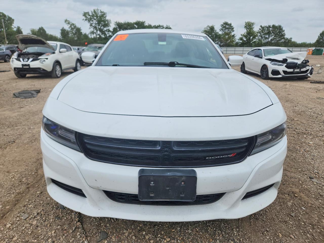 2016 Dodge Charger Sxt White vin: 2C3CDXJG4GH197416