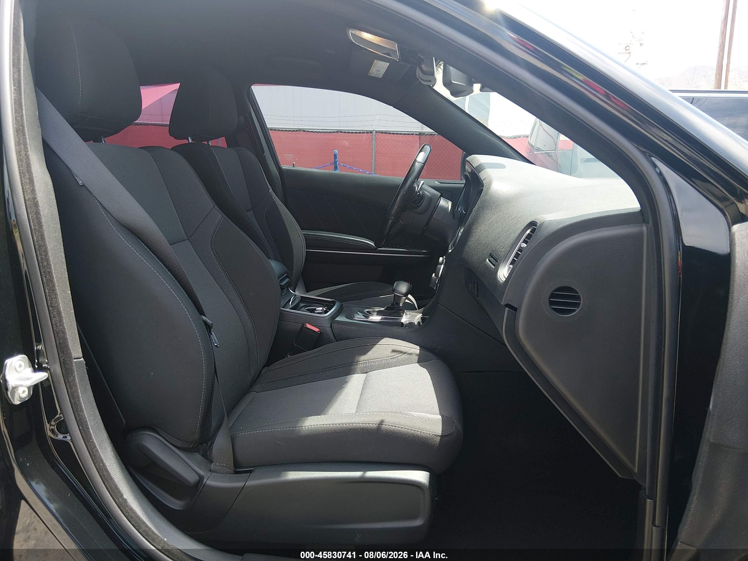 2019 Dodge Charger Sxt Awd Black vin: 2C3CDXJG4KH660275