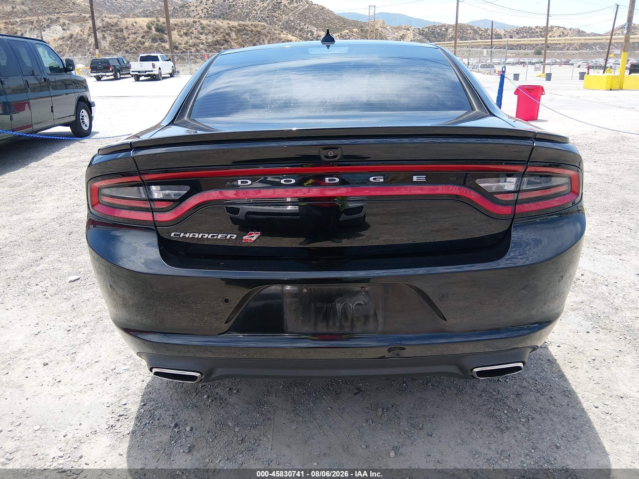 2019 Dodge Charger Sxt Awd Black vin: 2C3CDXJG4KH660275