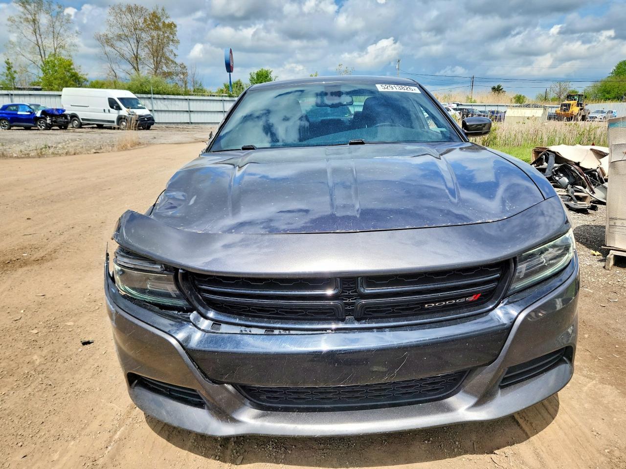 2019 Dodge Charger Sxt Gray vin: 2C3CDXJG4KH756214