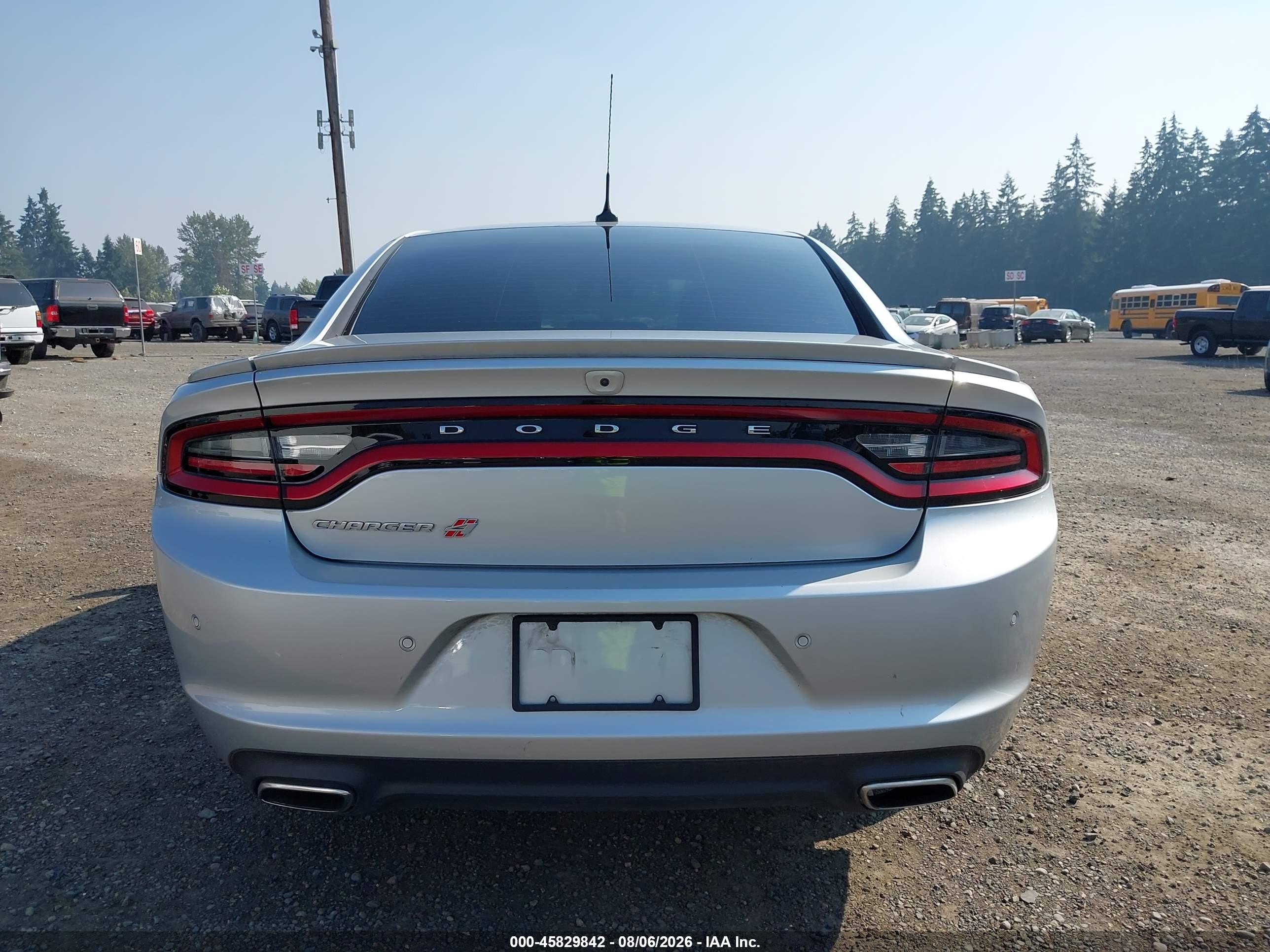 2020 Dodge Charger Sxt Awd Silver vin: 2C3CDXJG4LH193554