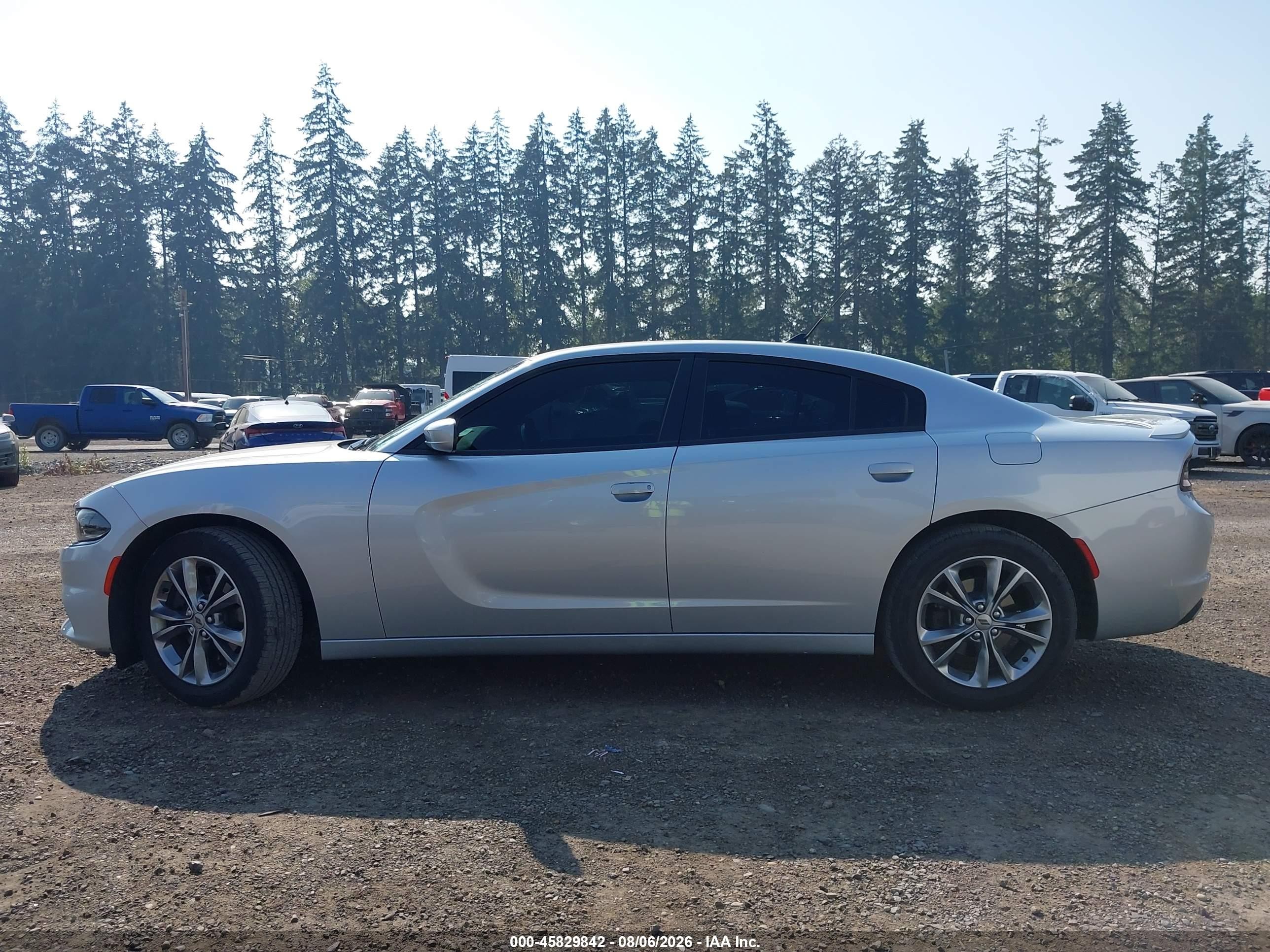 2020 Dodge Charger Sxt Awd Silver vin: 2C3CDXJG4LH193554
