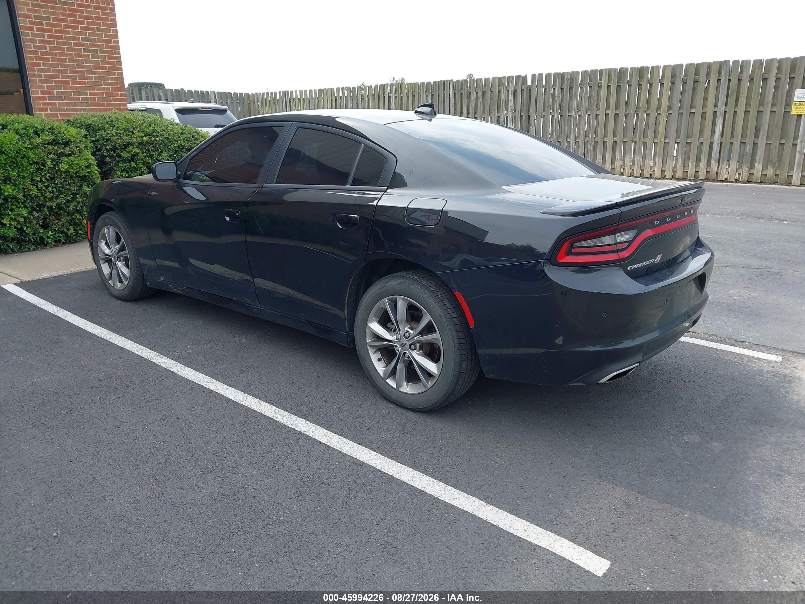 2020 Dodge Charger Sxt Black vin: 2C3CDXJG4LH193621