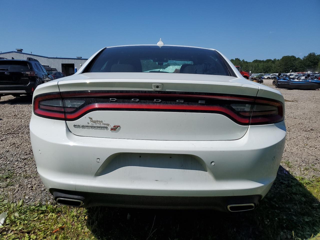 2021 Dodge Charger Sxt Белый vin: 2C3CDXJG4MH606171