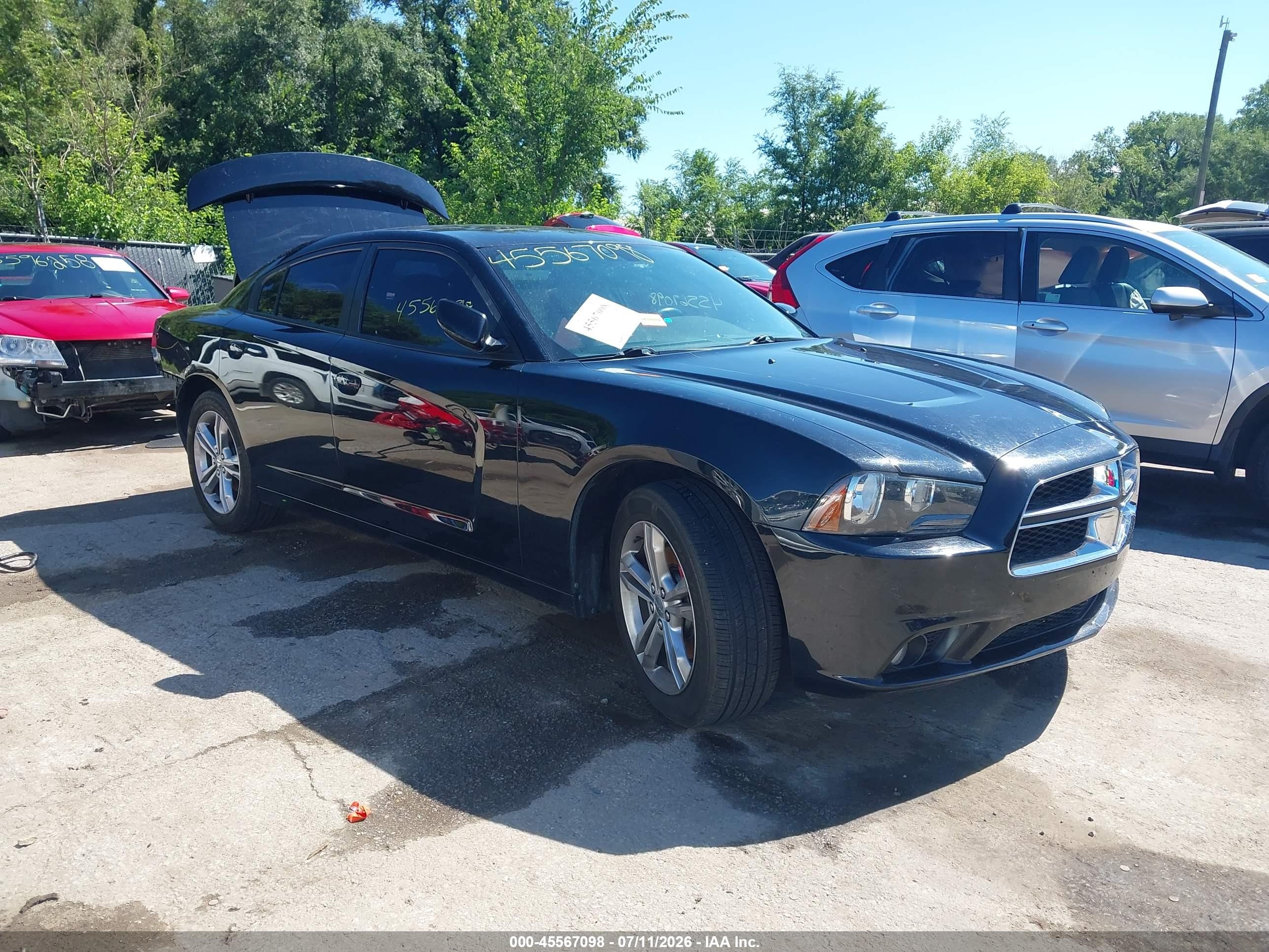 2012 Dodge Charger Sxt Черный vin: 2C3CDXJG5CH183924