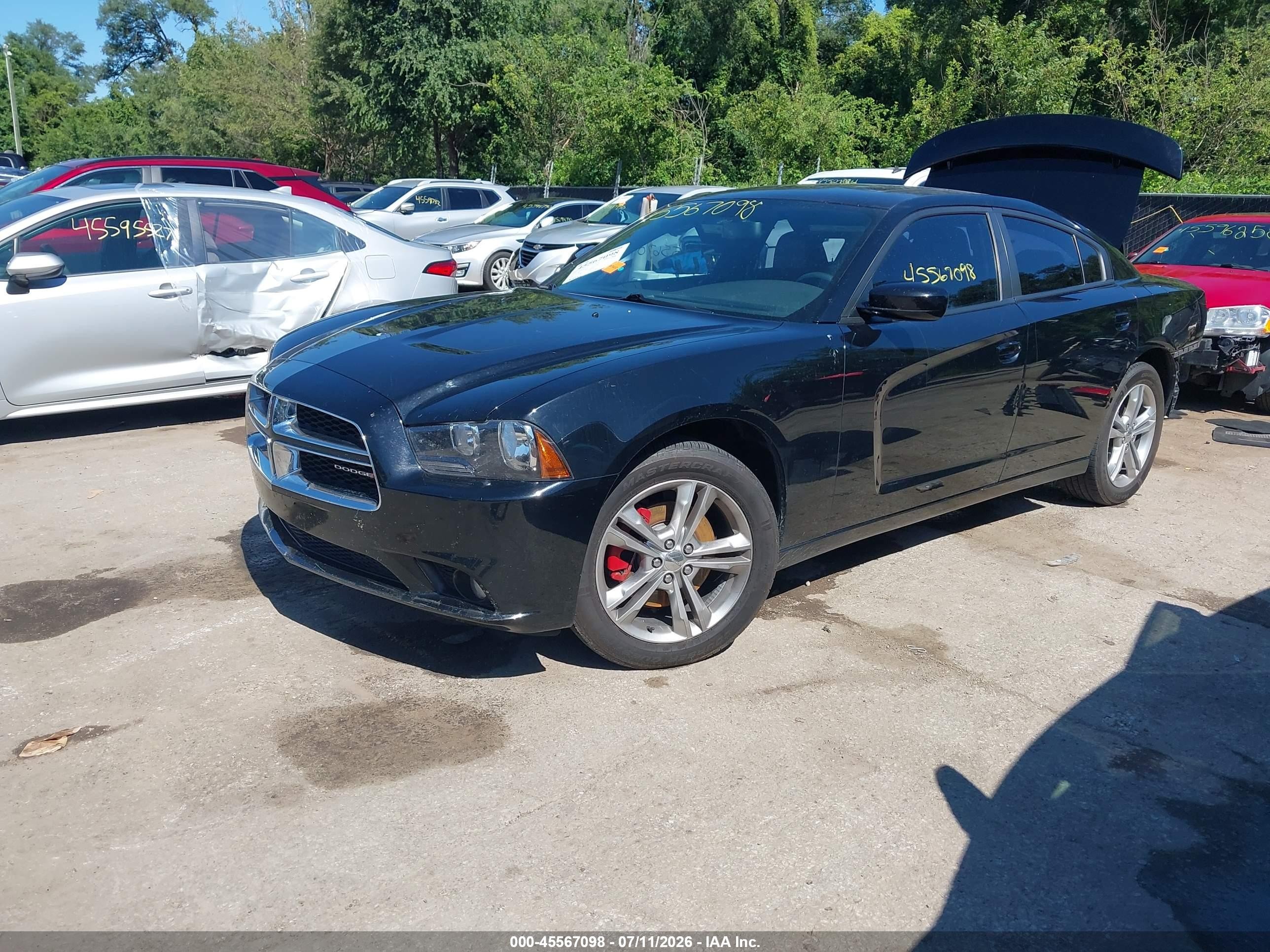 2012 Dodge Charger Sxt Черный vin: 2C3CDXJG5CH183924