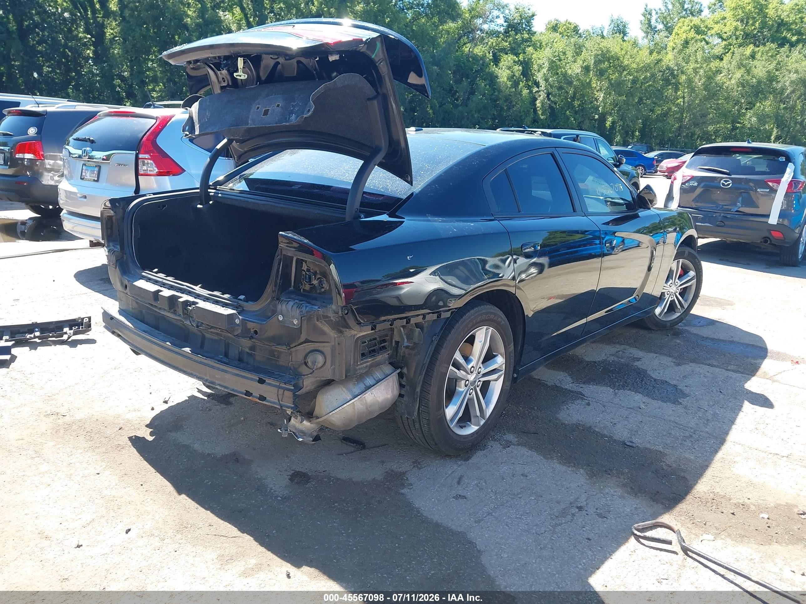 2012 Dodge Charger Sxt Черный vin: 2C3CDXJG5CH183924
