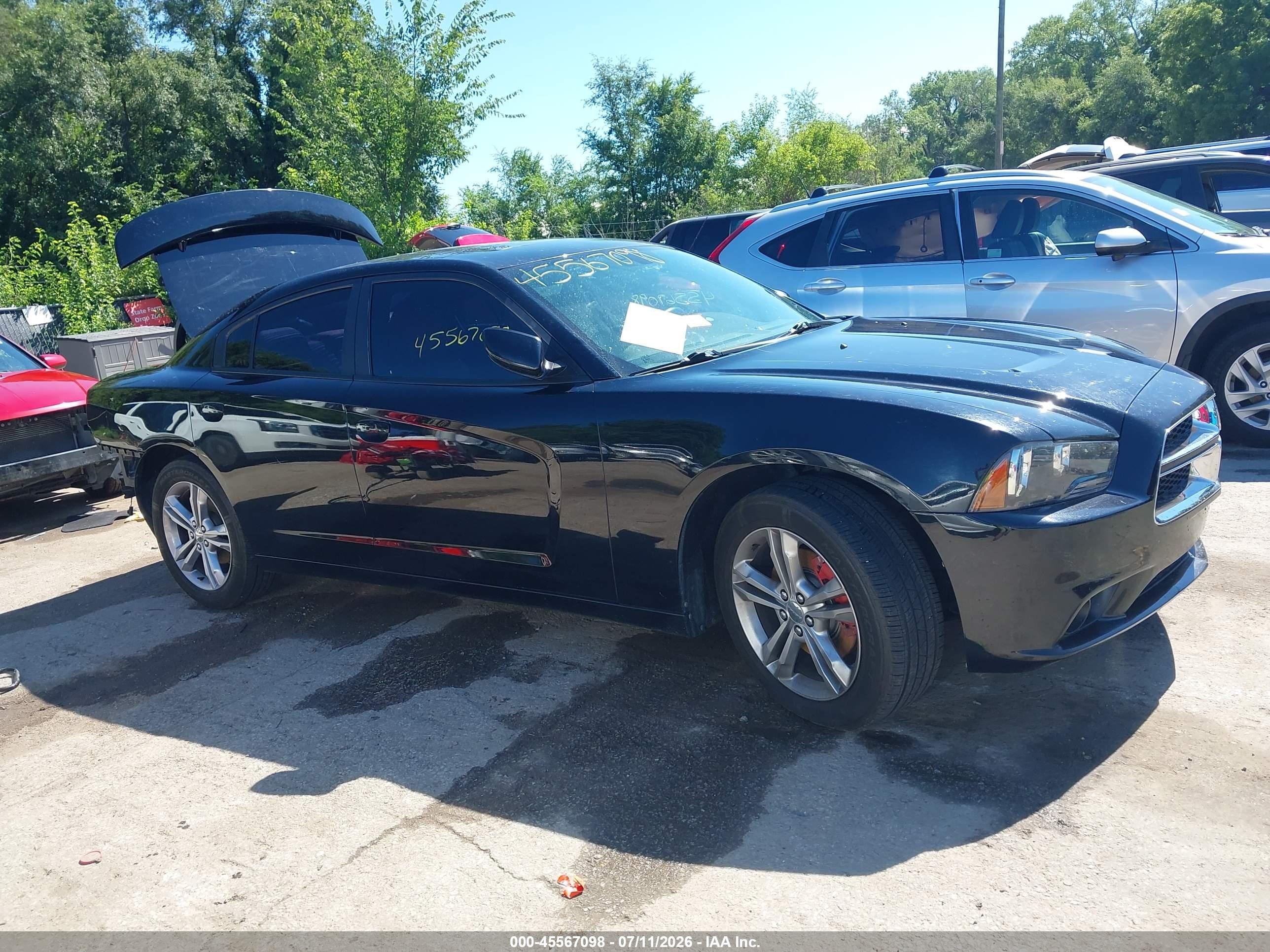 2012 Dodge Charger Sxt Черный vin: 2C3CDXJG5CH183924