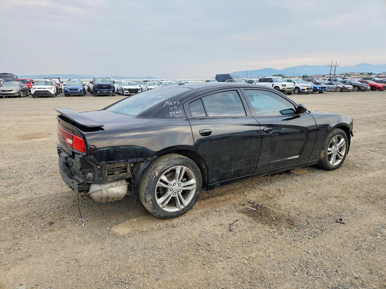 2013 Dodge Charger Sxt Black vin: 2C3CDXJG5DH538639