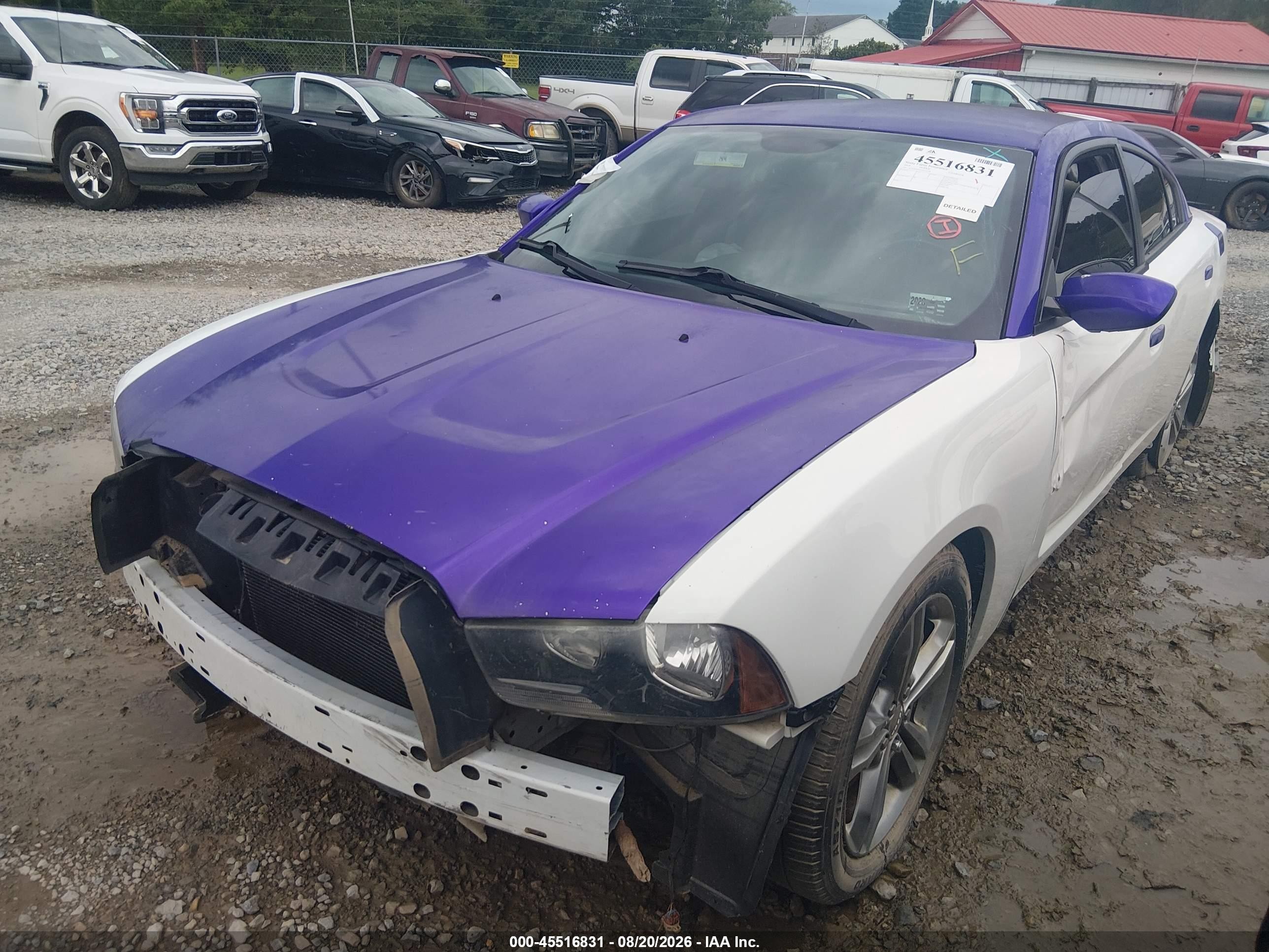 2014 Dodge Charger Sxt White vin: 2C3CDXJG5EH372298
