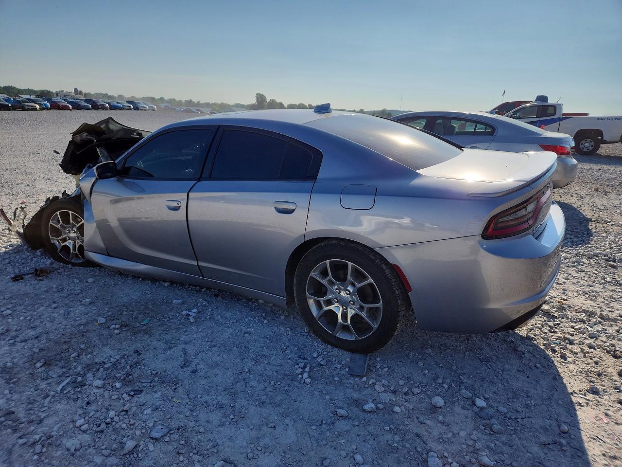 2015 Dodge Charger Sxt Gray vin: 2C3CDXJG5FH742361