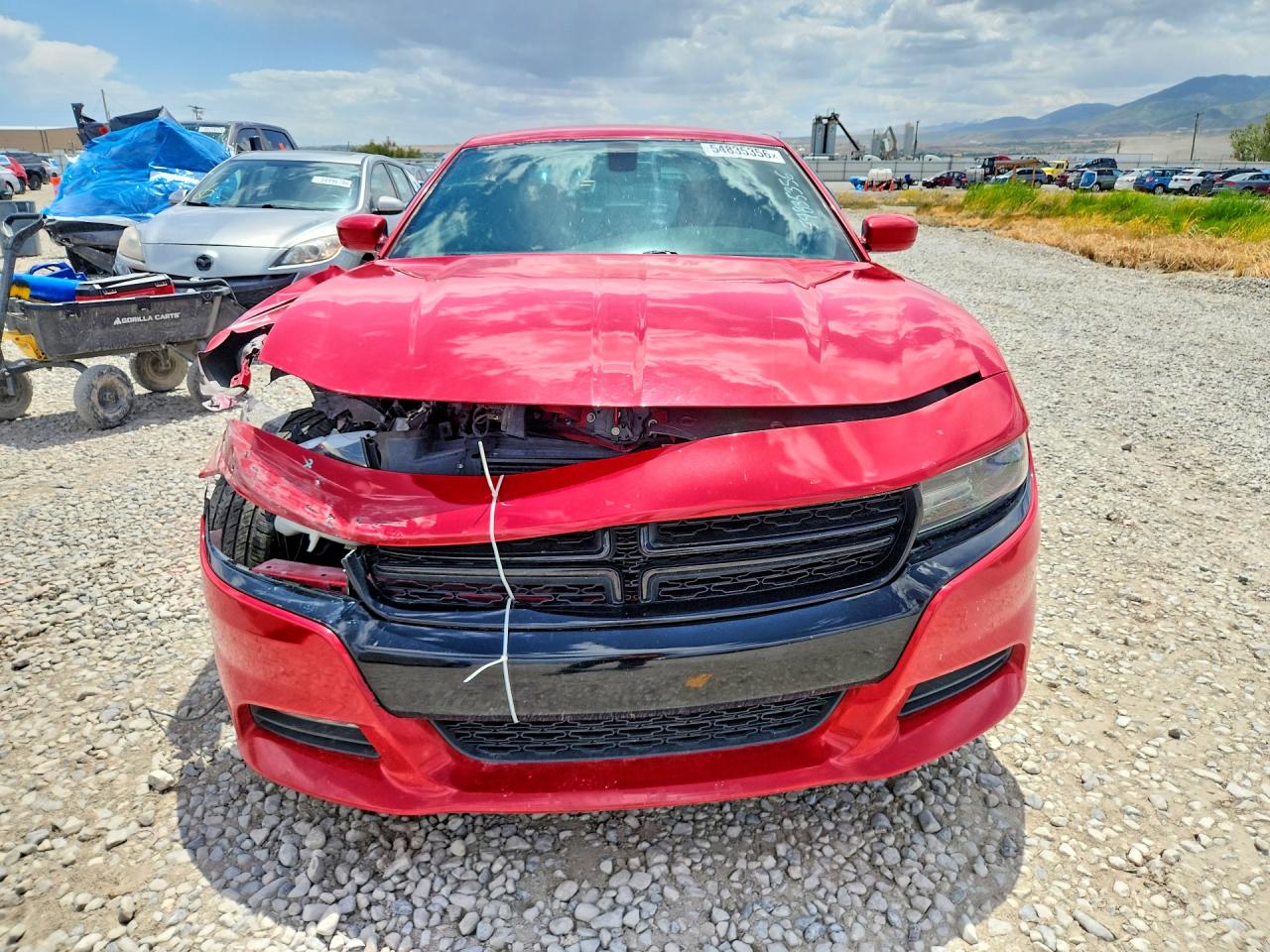 2015 Dodge Charger Sxt Red vin: 2C3CDXJG5FH748824