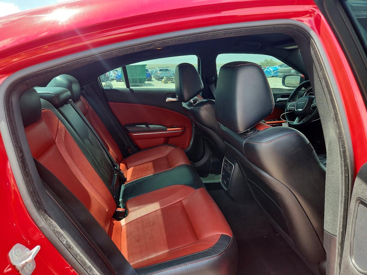 2015 Dodge Charger Sxt Red vin: 2C3CDXJG5FH748824