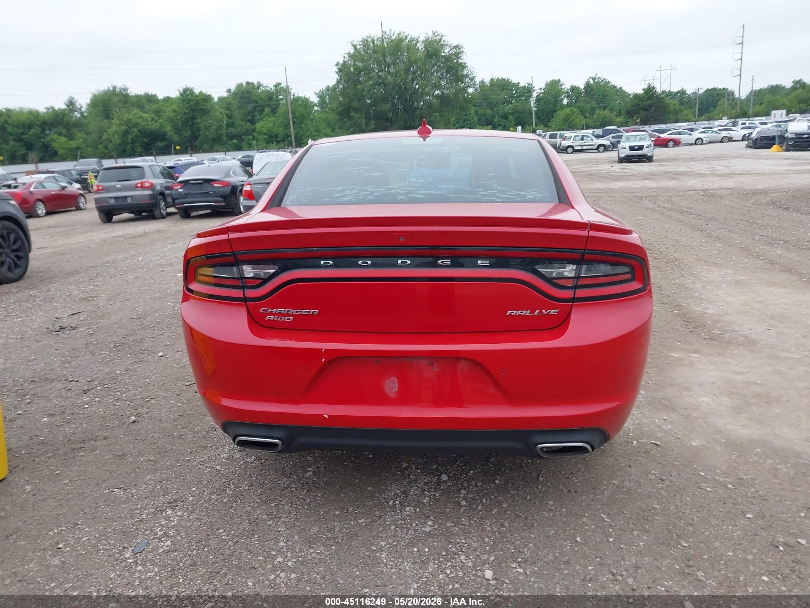 2015 Dodge Charger Sxt Red vin: 2C3CDXJG5FH848650