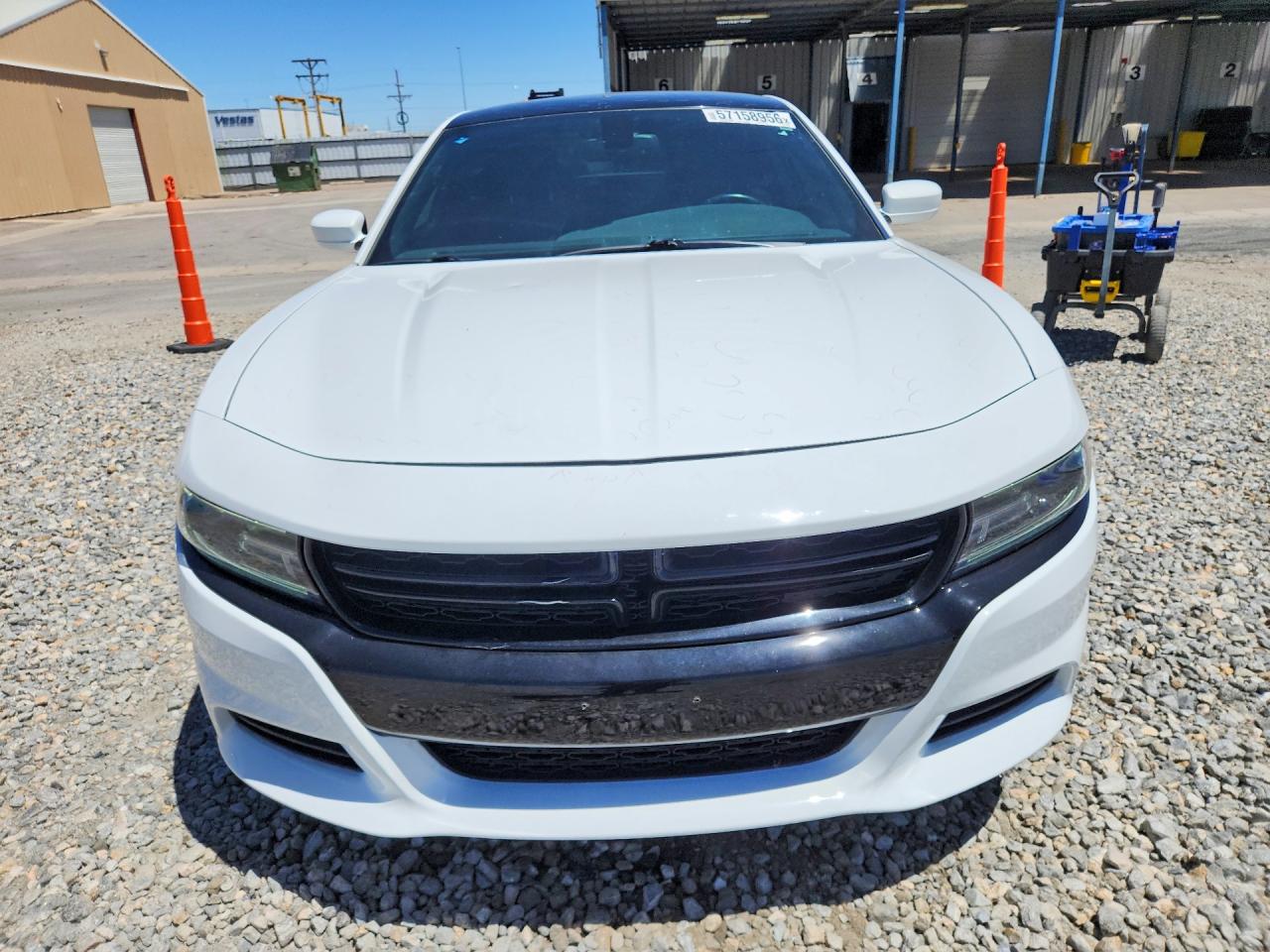 2015 Dodge Charger Sxt White vin: 2C3CDXJG5FH905221