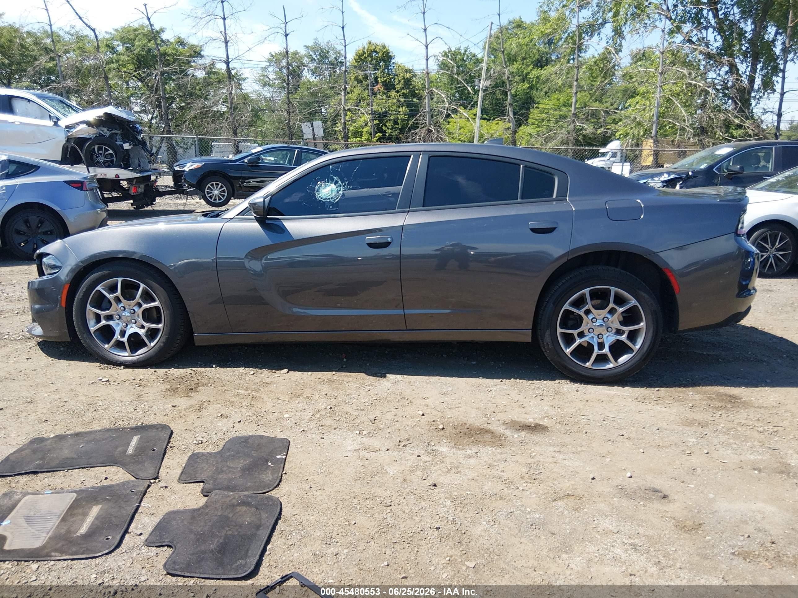 2015 Dodge Charger Sxt Pewter vin: 2C3CDXJG5FH920107