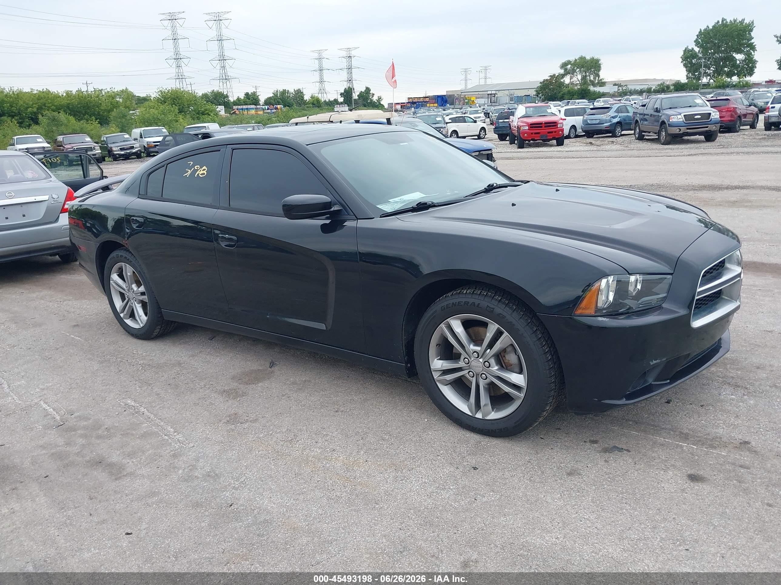 2013 Dodge Charger Sxt Plus Black vin: 2C3CDXJG6DH541209