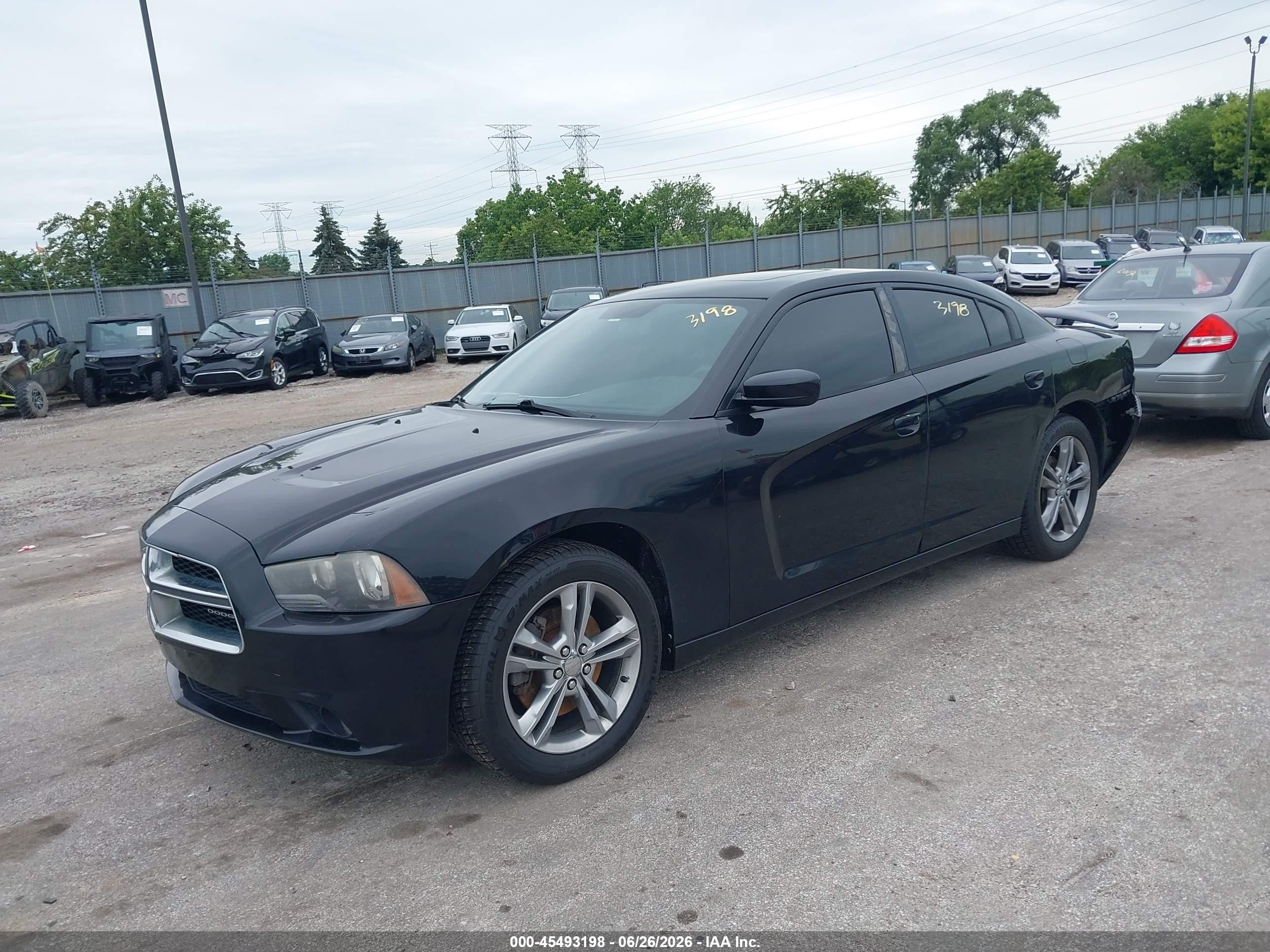 2013 Dodge Charger Sxt Plus Black vin: 2C3CDXJG6DH541209