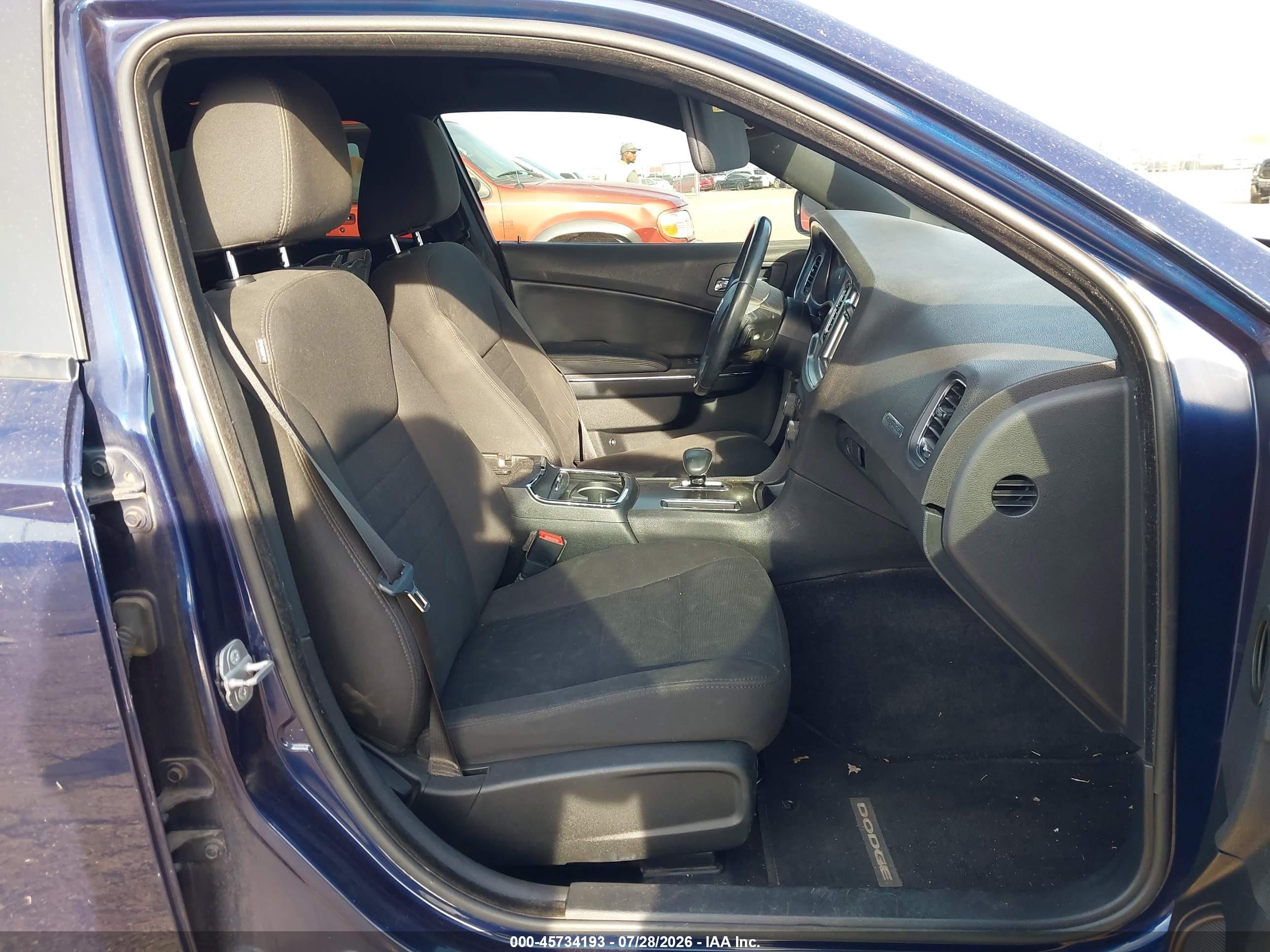 2014 Dodge Charger Sxt Blue vin: 2C3CDXJG6EH159618