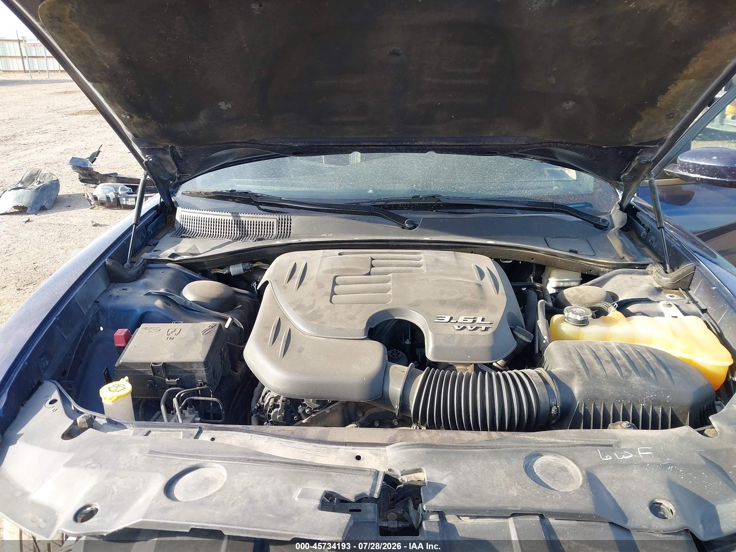 2014 Dodge Charger Sxt Blue vin: 2C3CDXJG6EH159618