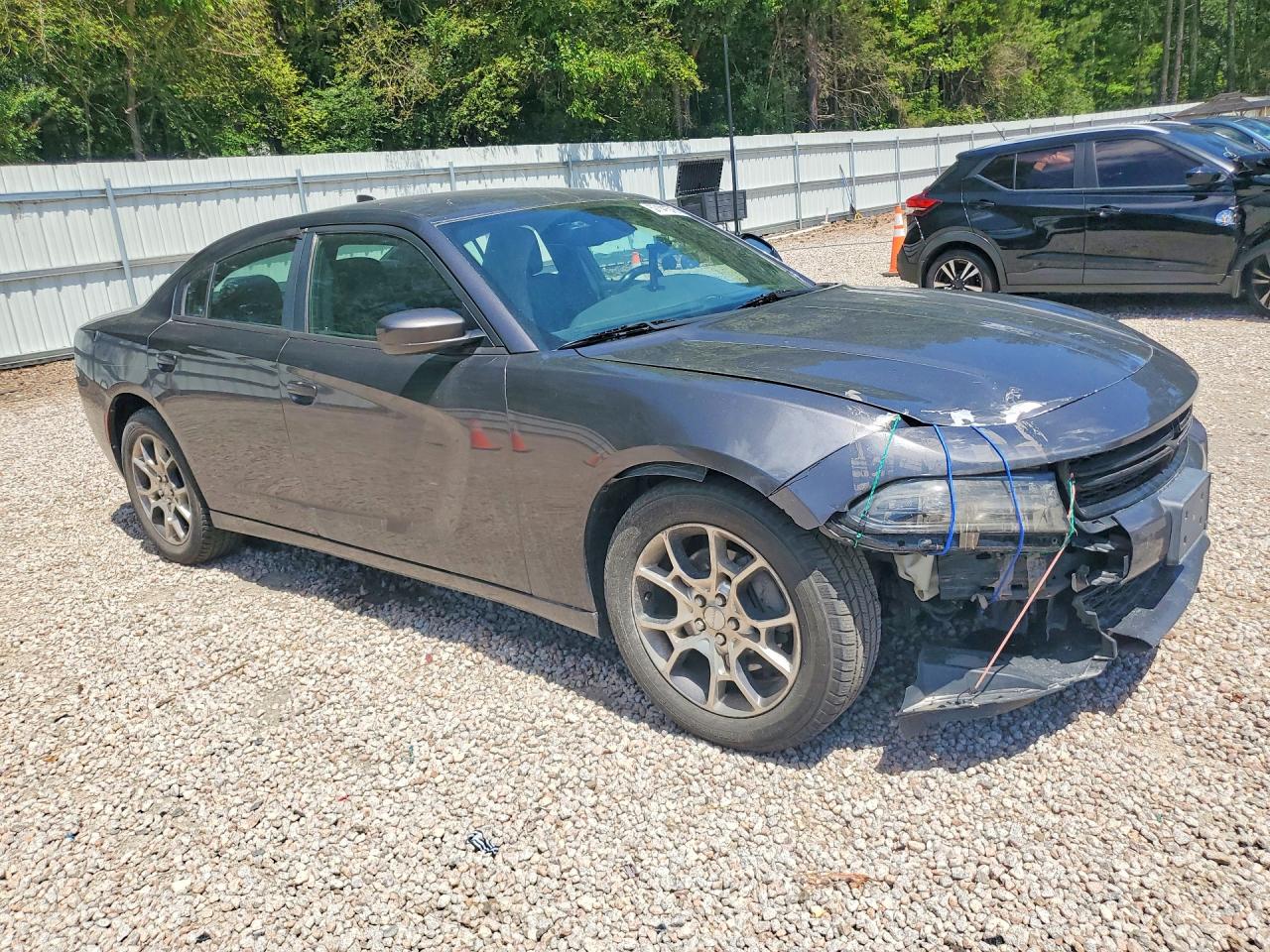 2015 Dodge Charger Sxt Gray vin: 2C3CDXJG6FH817908