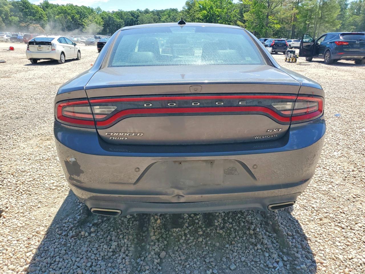 2015 Dodge Charger Sxt Gray vin: 2C3CDXJG6FH817908