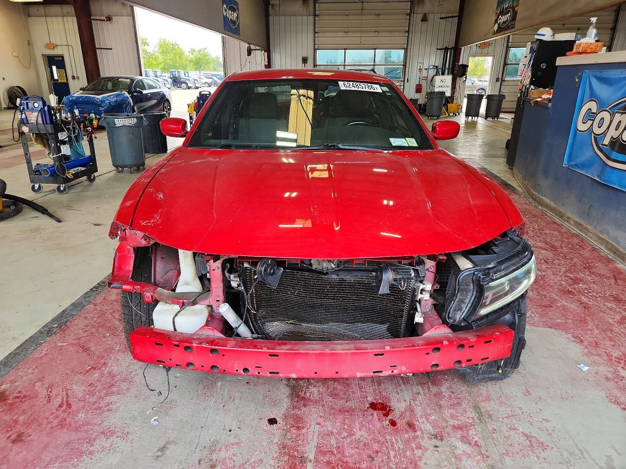 2015 Dodge Charger Sxt Red vin: 2C3CDXJG6FH881544