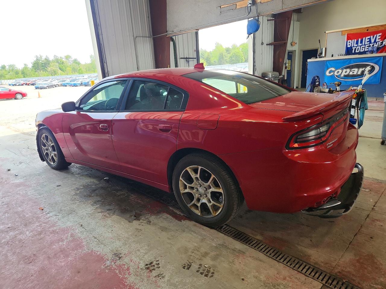 2015 Dodge Charger Sxt Red vin: 2C3CDXJG6FH881544