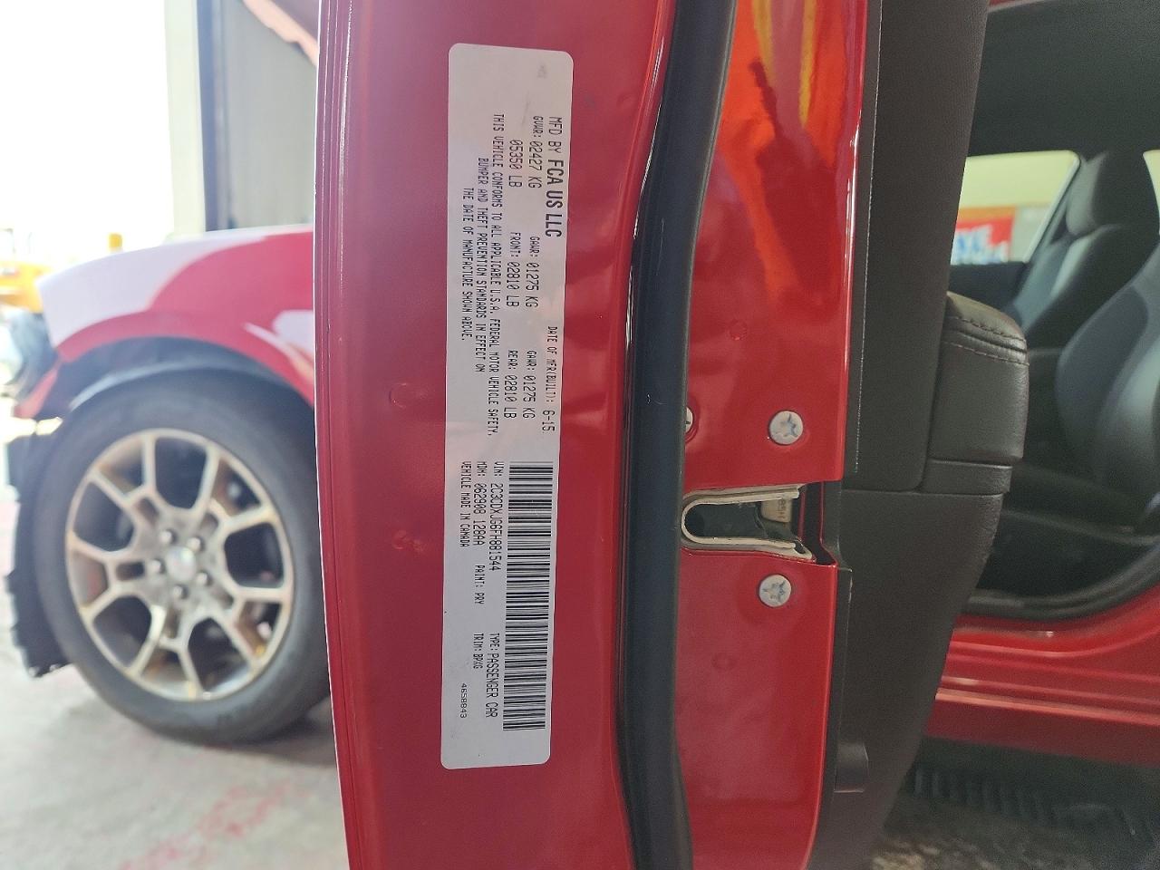2015 Dodge Charger Sxt Red vin: 2C3CDXJG6FH881544