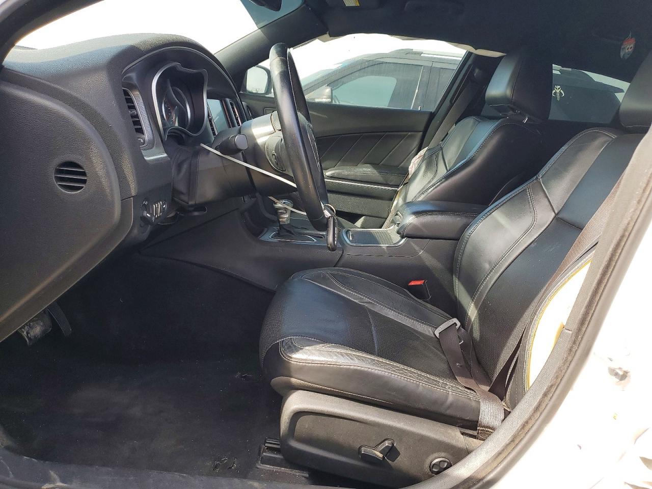 2015 Dodge Charger Sxt White vin: 2C3CDXJG6FH891457