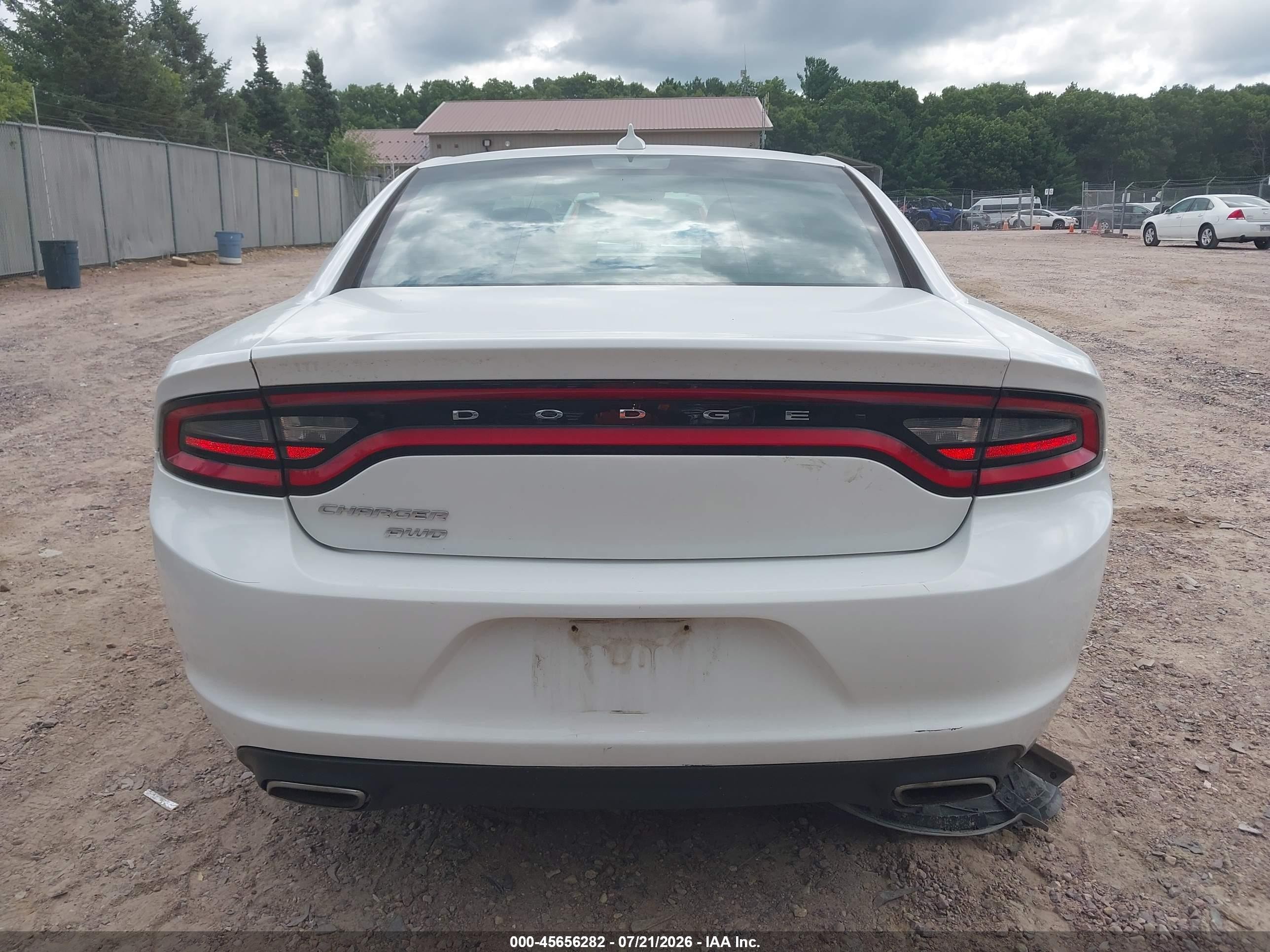 2015 Dodge Charger Sxt White vin: 2C3CDXJG6FH919760