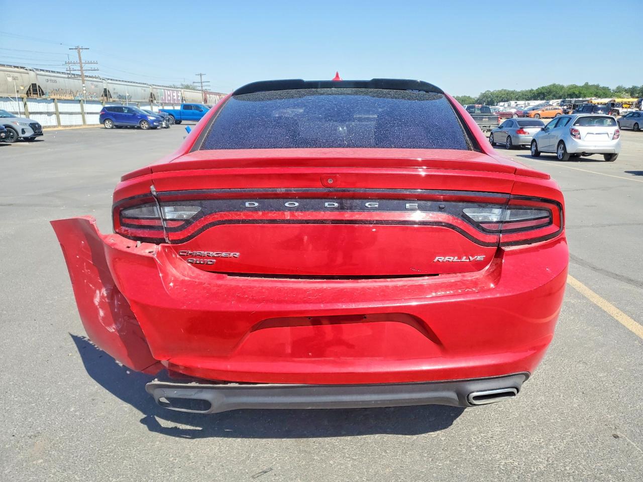 2016 Dodge Charger Sxt Красный vin: 2C3CDXJG6GH181086