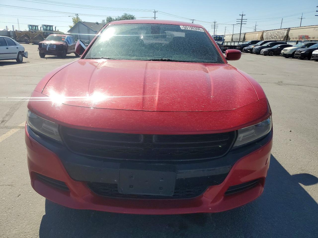 2016 Dodge Charger Sxt Красный vin: 2C3CDXJG6GH181086