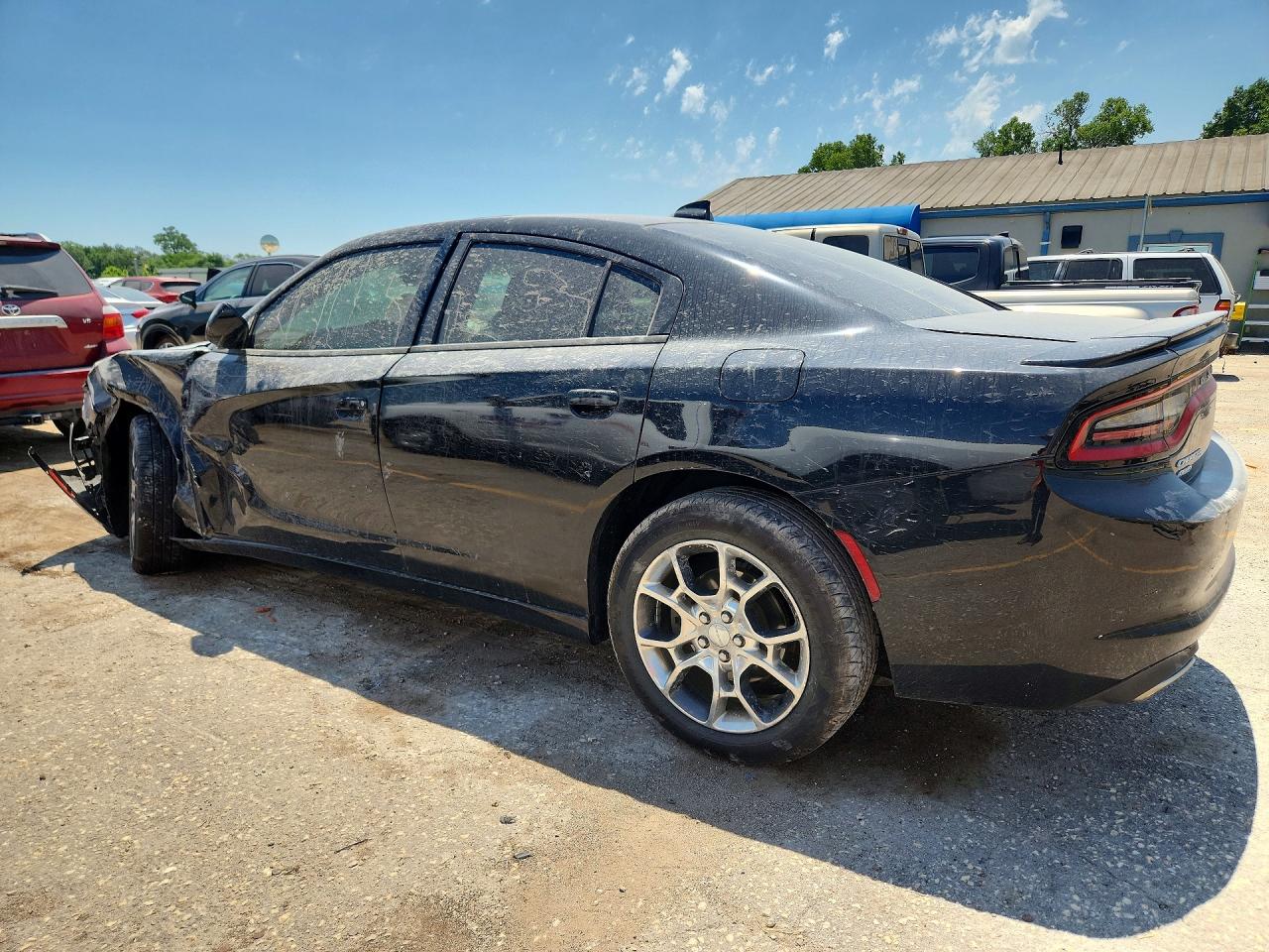 2015 Dodge Charger Sxt Black vin: 2C3CDXJG7FH742586