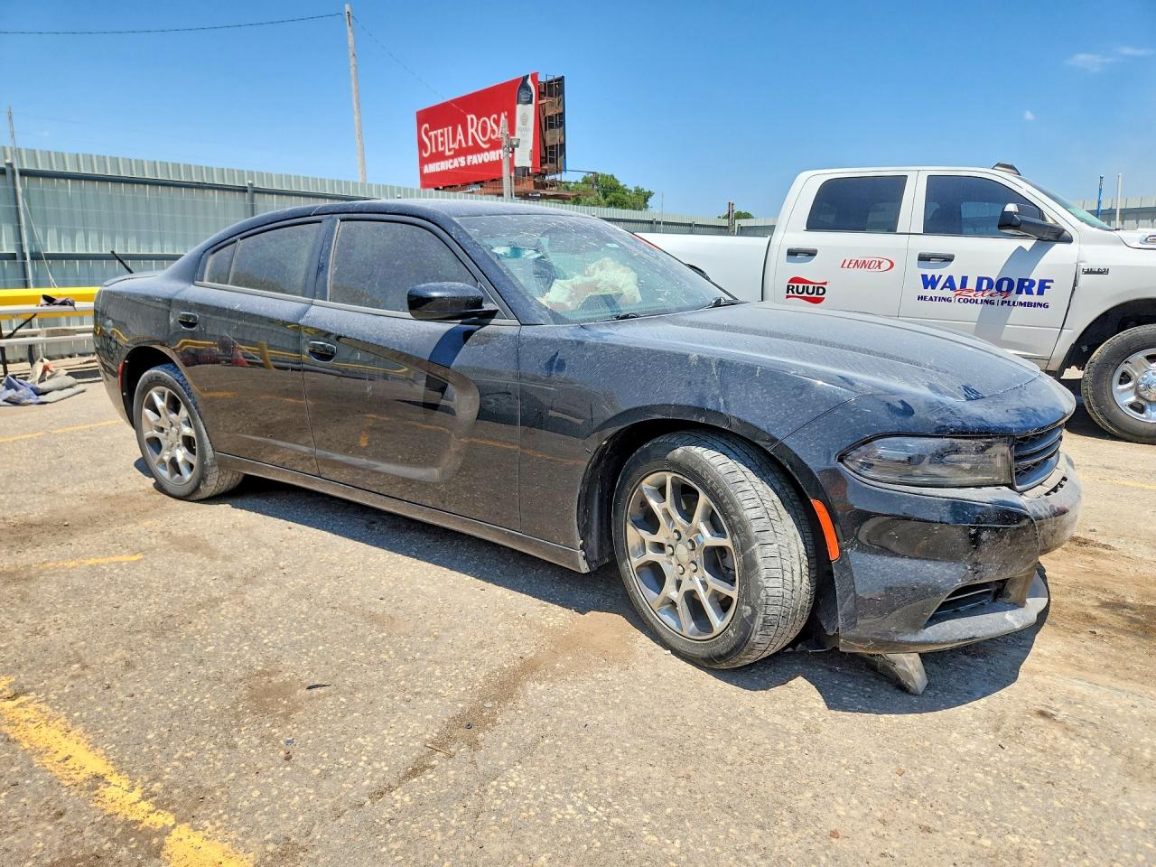 2015 Dodge Charger Sxt Black vin: 2C3CDXJG7FH742586