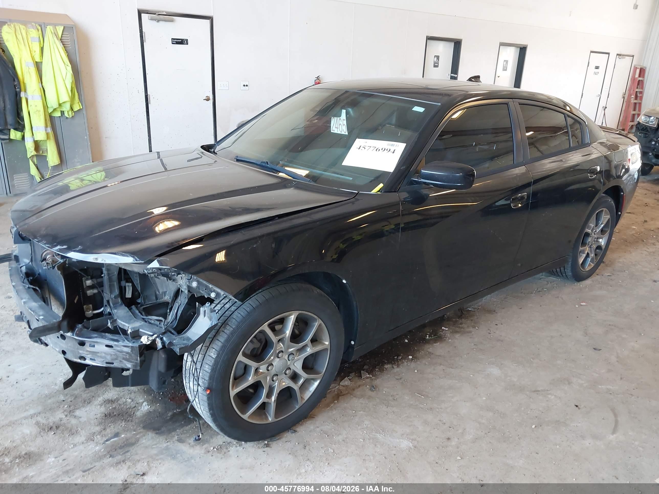2015 Dodge Charger Sxt Black vin: 2C3CDXJG7FH760151