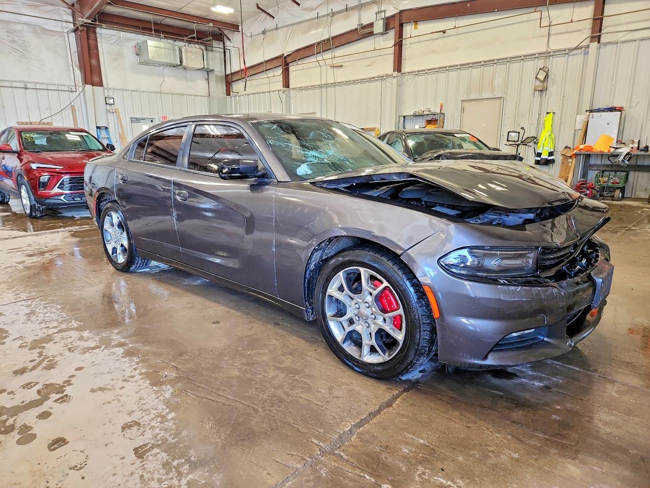 2015 Dodge Charger Sxt Charcoal vin: 2C3CDXJG7FH908332