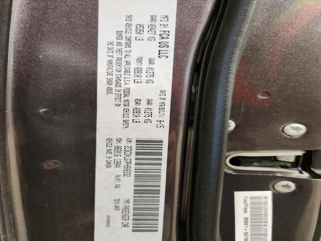 2015 Dodge Charger Sxt Charcoal vin: 2C3CDXJG7FH908332