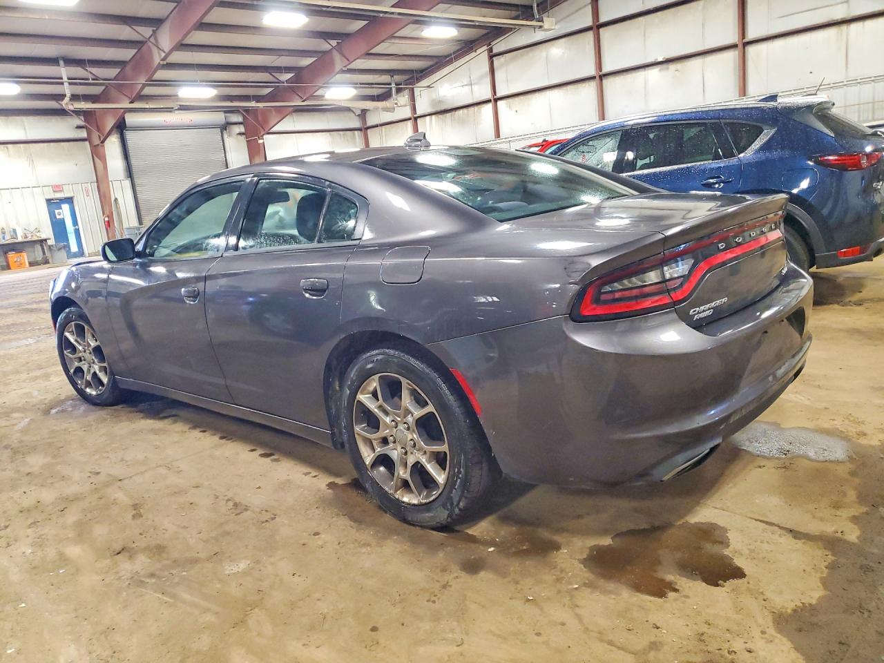 2016 Dodge Charger Sxt Gray vin: 2C3CDXJG7GH189004