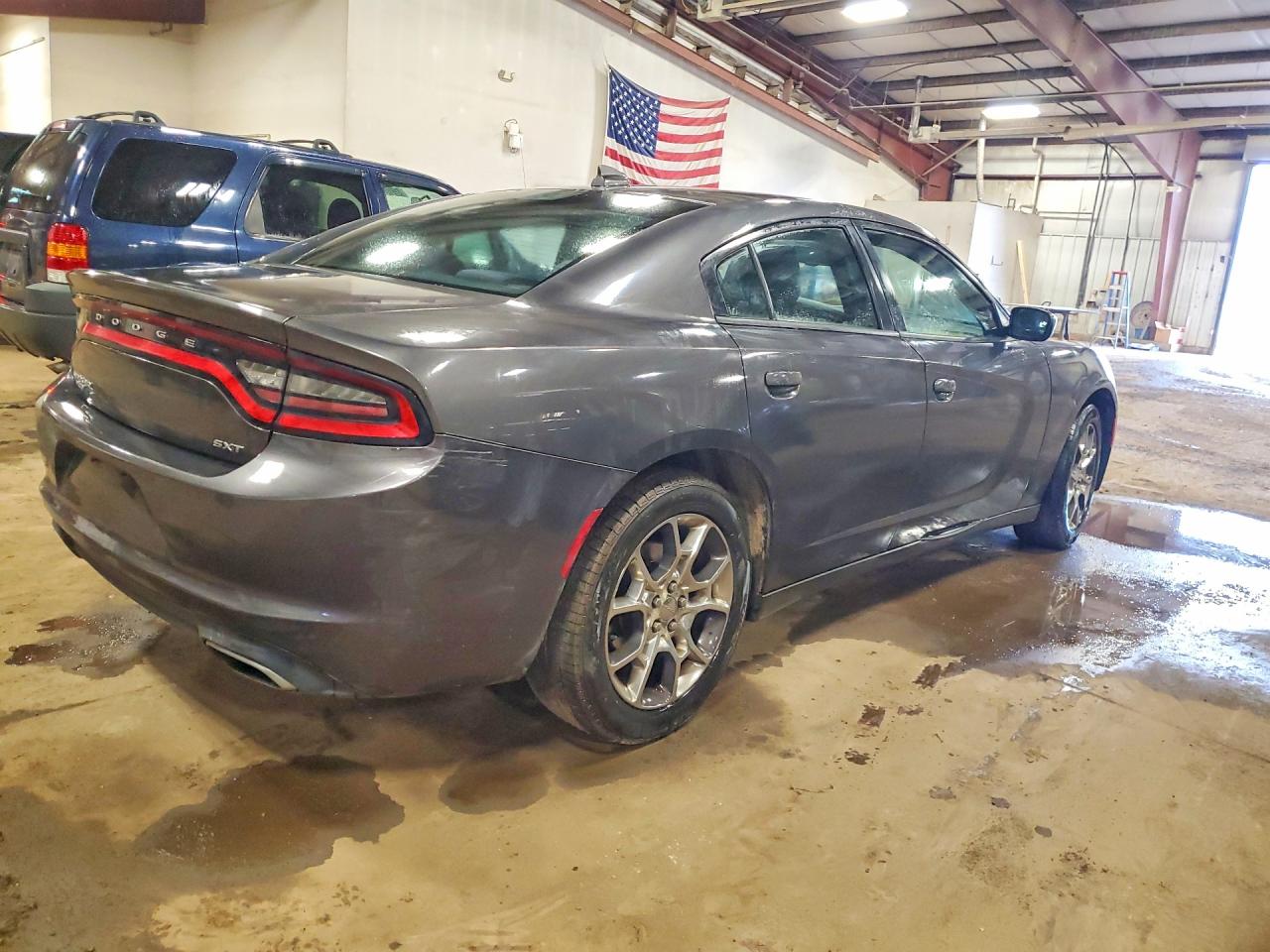2016 Dodge Charger Sxt Gray vin: 2C3CDXJG7GH189004