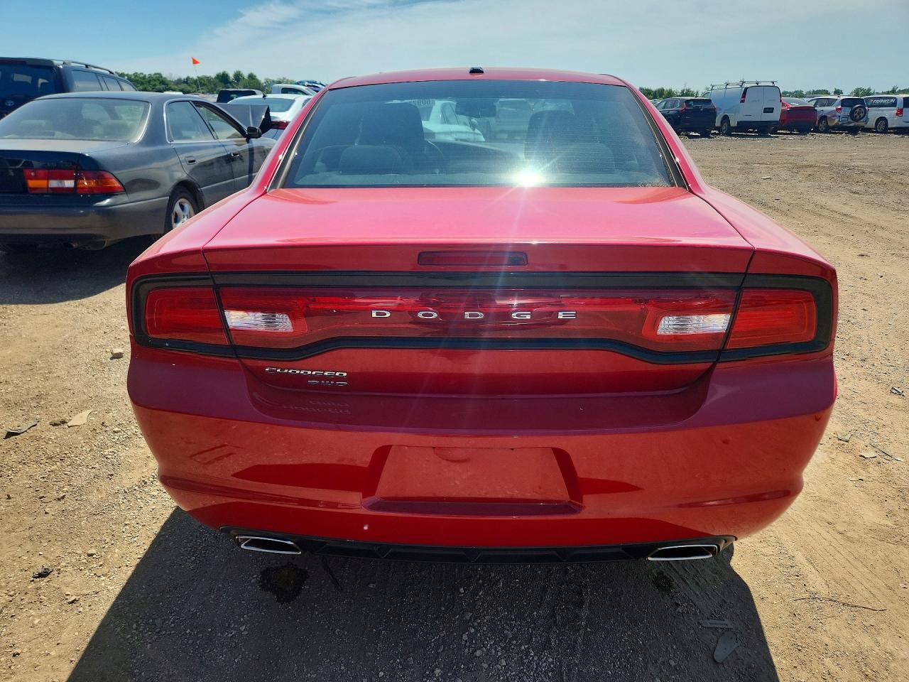 2012 Dodge Charger Sxt Red vin: 2C3CDXJG8CH264237