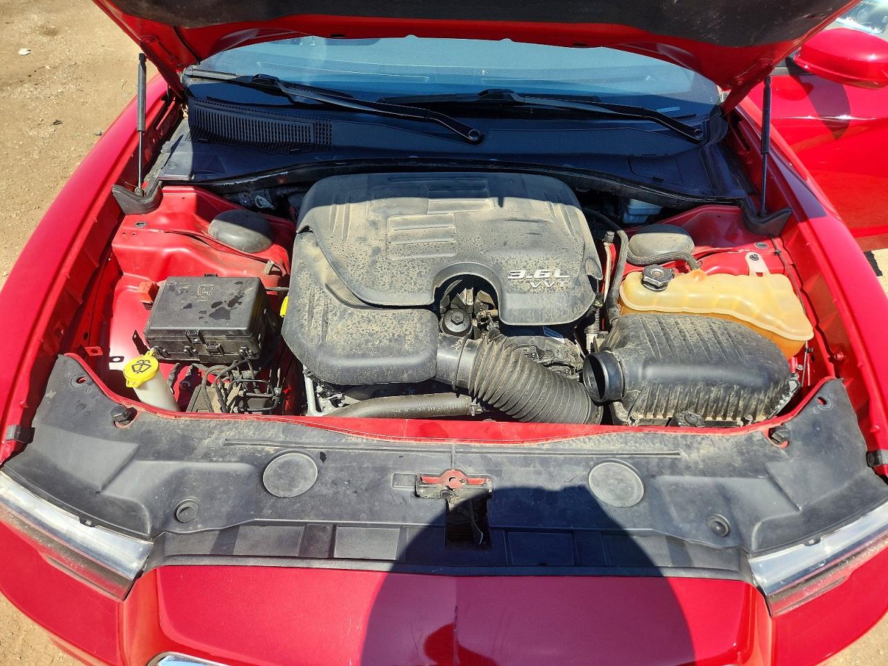 2012 Dodge Charger Sxt Red vin: 2C3CDXJG8CH264237