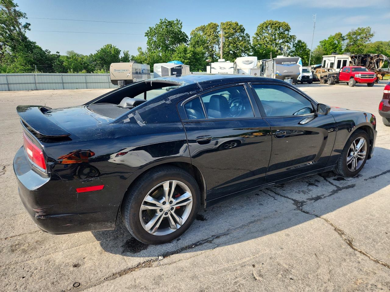 2013 Dodge Charger Sxt Черный vin: 2C3CDXJG8DH541213