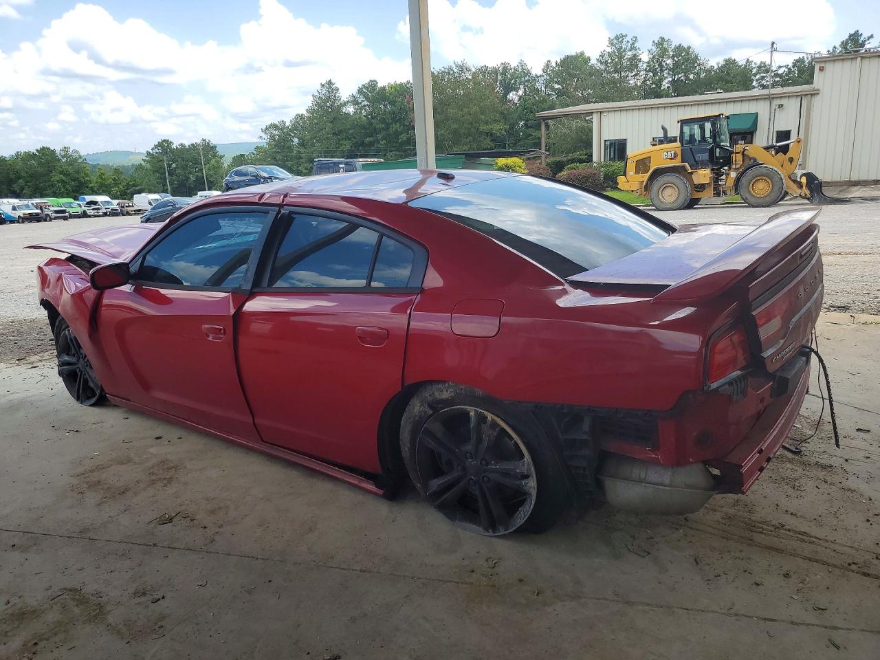 2013 Dodge Charger Sxt Red vin: 2C3CDXJG8DH580481