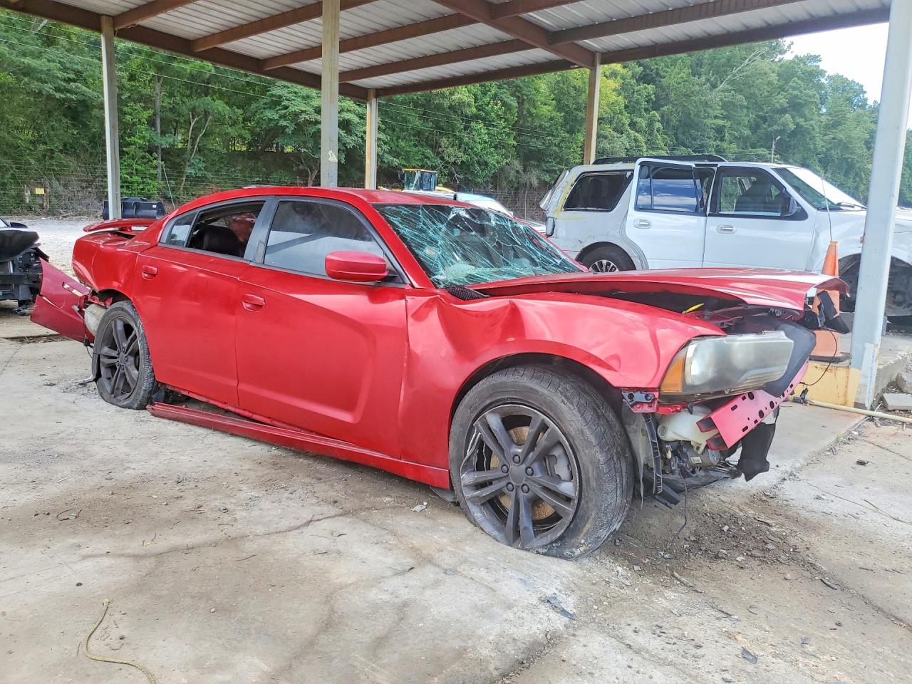 2013 Dodge Charger Sxt Red vin: 2C3CDXJG8DH580481