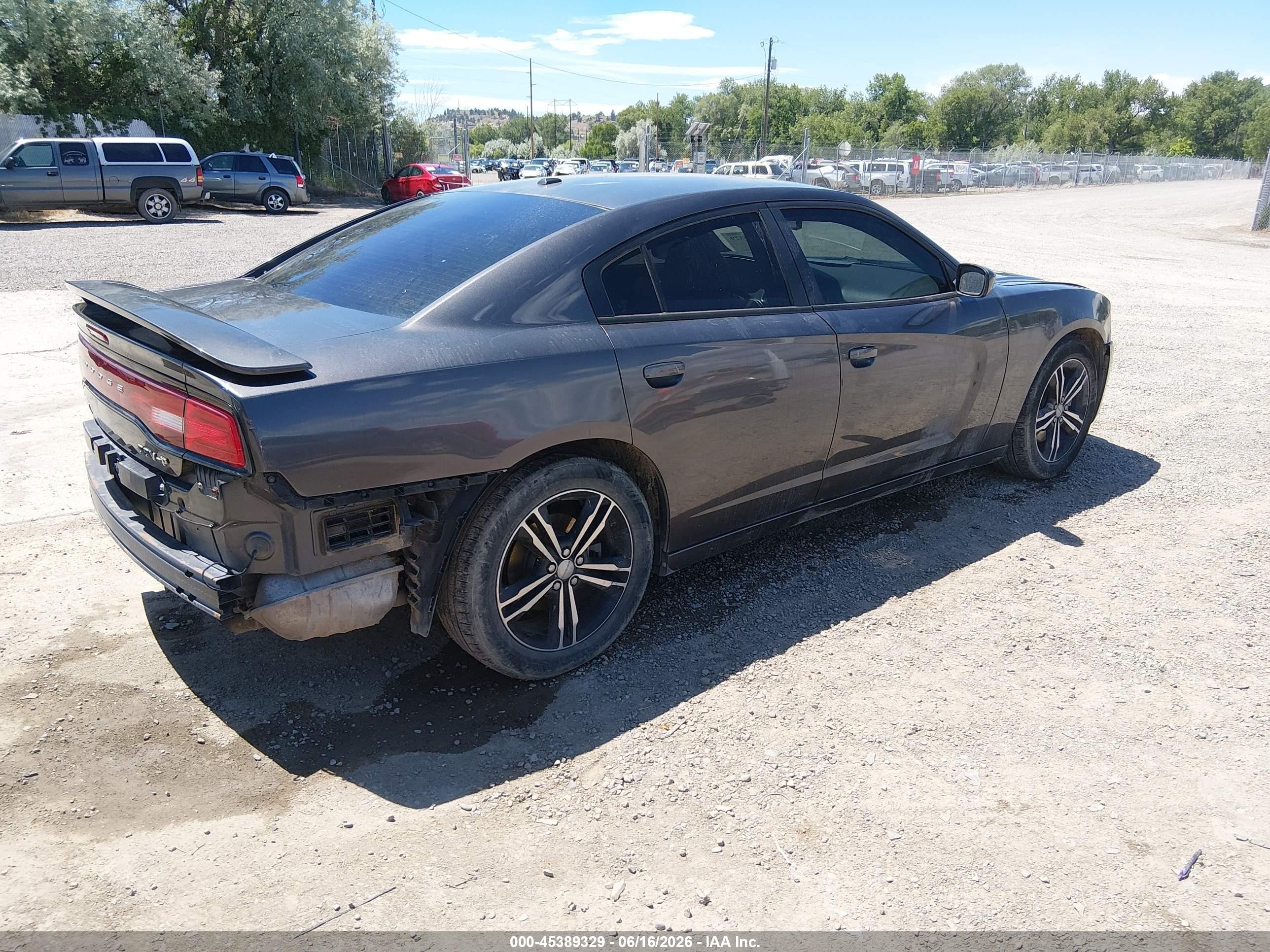 2013 Dodge Charger Sxt Black vin: 2C3CDXJG8DH608151