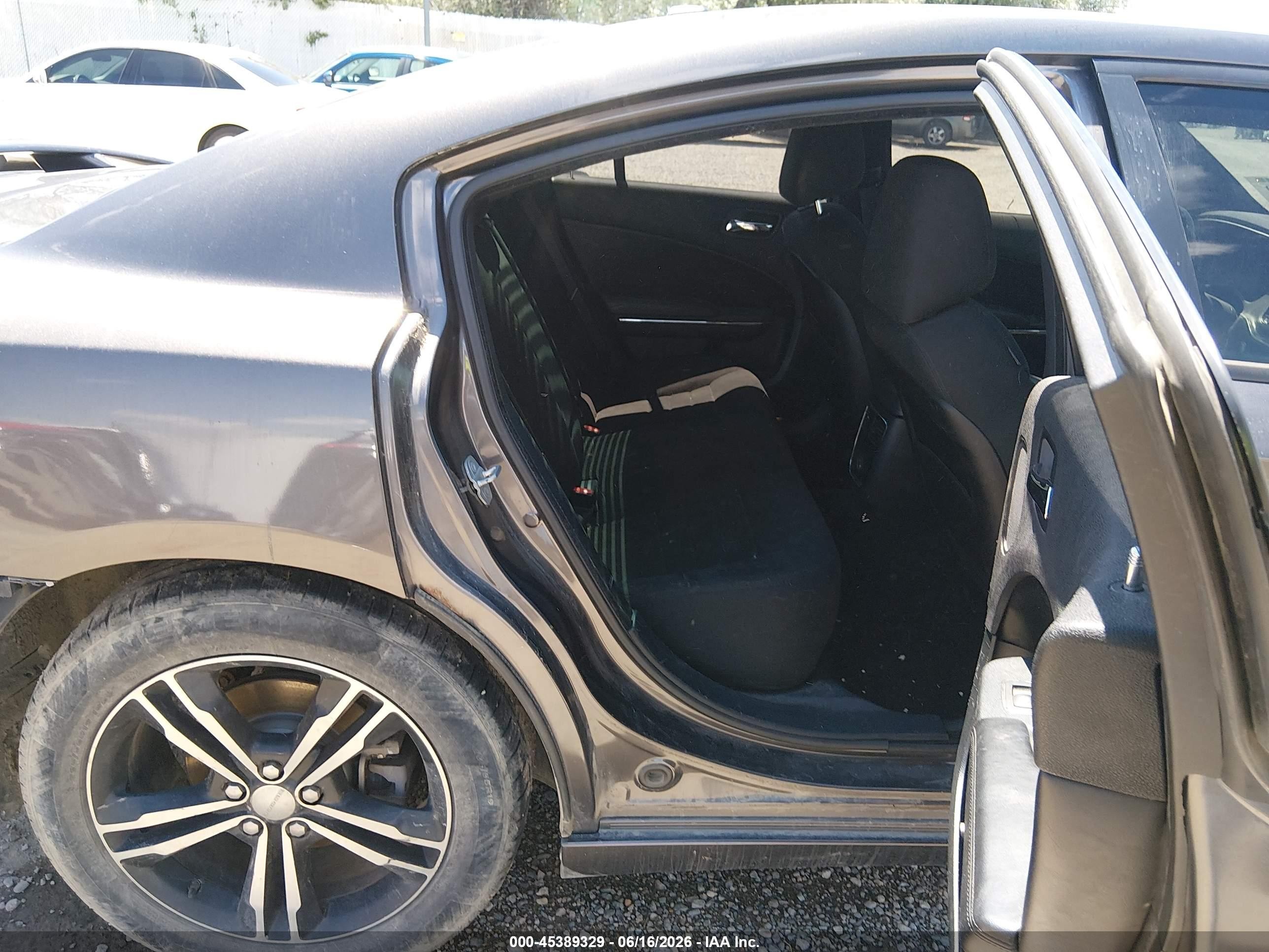 2013 Dodge Charger Sxt Black vin: 2C3CDXJG8DH608151