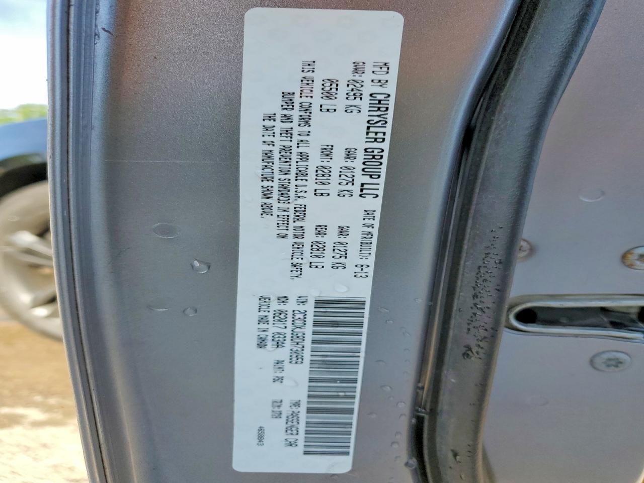 2013 Dodge Charger Sxt Two Tone vin: 2C3CDXJG8DH730959